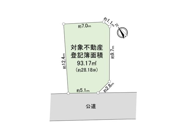 和光市下新倉4丁目土地 区画図 和光市下新倉4丁目土地 区画図