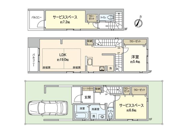 間取図(平面図)