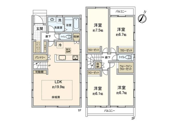 間取図(平面図)