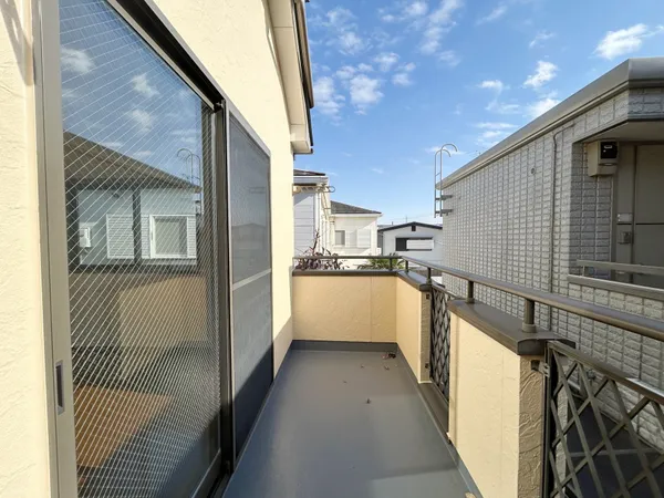 南東側バルコニー