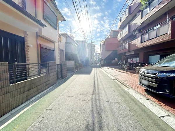 前面道路