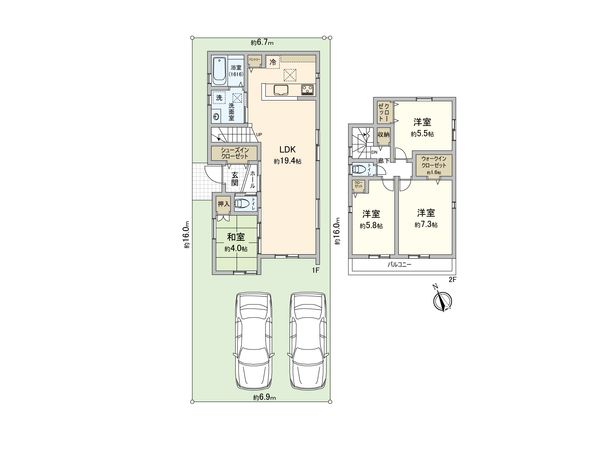 間取図(平面図)