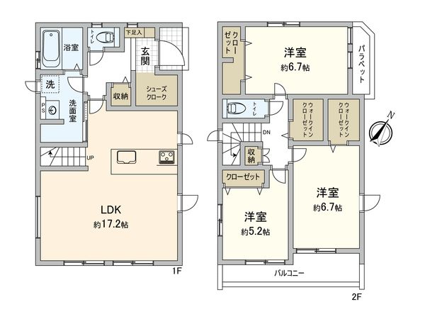 間取図(平面図)
