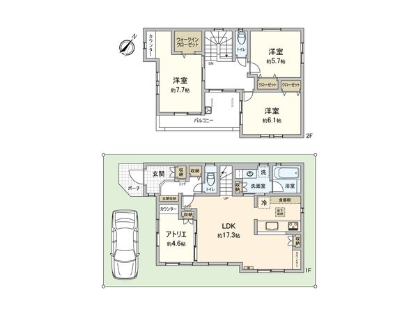 間取図(平面図)
