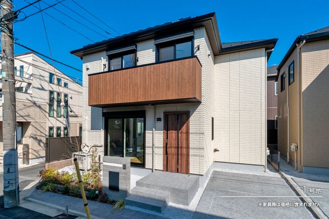 練馬区貫井4丁目 新築戸建 1号地 外観 練馬区貫井4丁目 新築戸建 1号地 外観