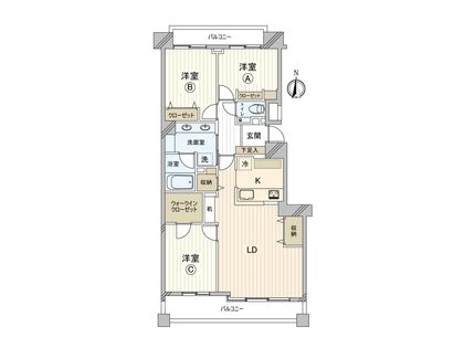 間取図(平面図)