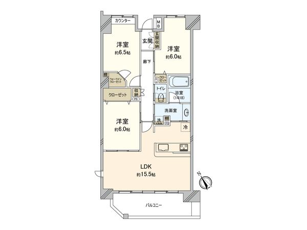 ゼファーヒルズ成増 間取図(平面図) 間取図(平面図)