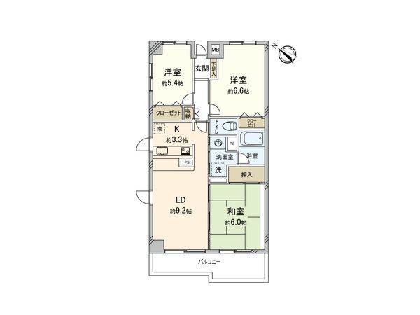 間取図(平面図)