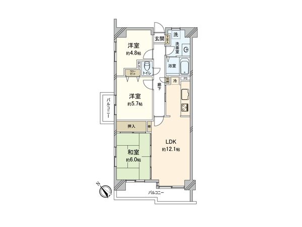間取図(平面図)