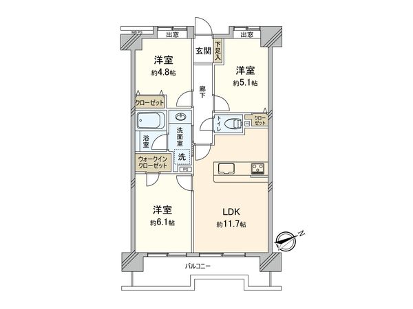 間取図(平面図)