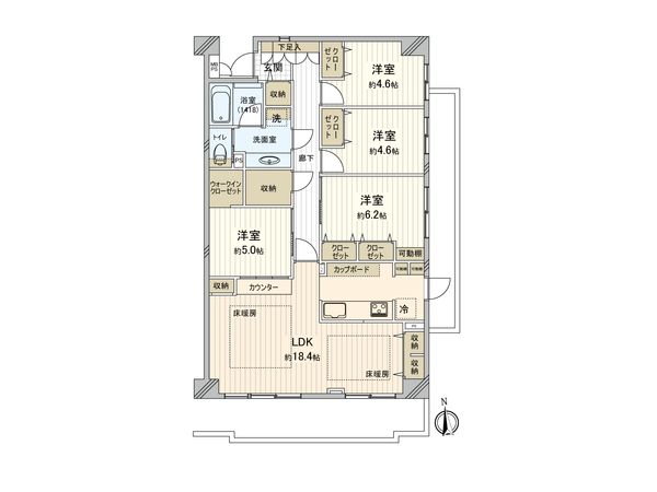 間取図(平面図)