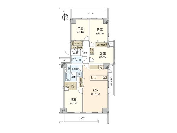 シーアイハイツ和光 H号棟 間取図(平面図) 間取図(平面図)