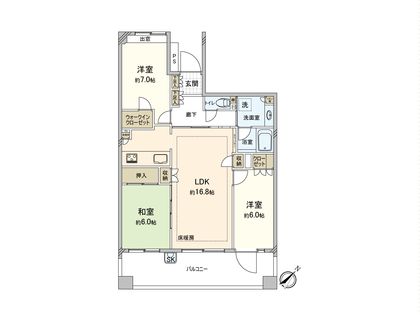 間取図(平面図)