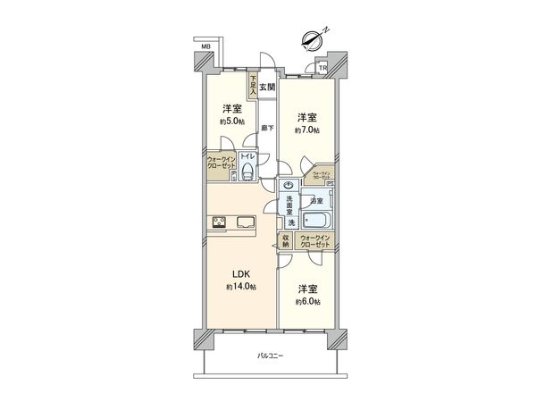 間取図(平面図)