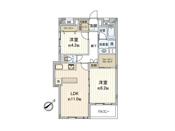 東建ニューハイツ成増 間取図(平面図) 東建ニューハイツ成増 間取図(平面図)