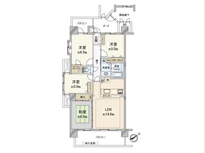 間取図(平面図)