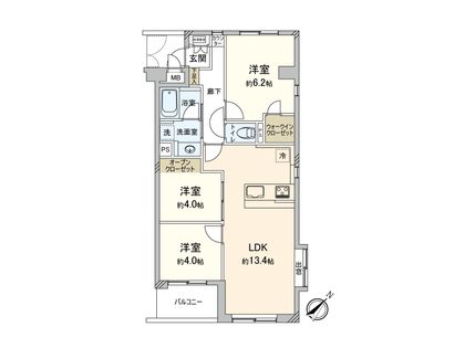 間取図(平面図) 間取図(平面図)