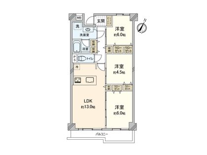 間取図(平面図)