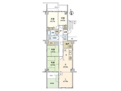 間取図(平面図)