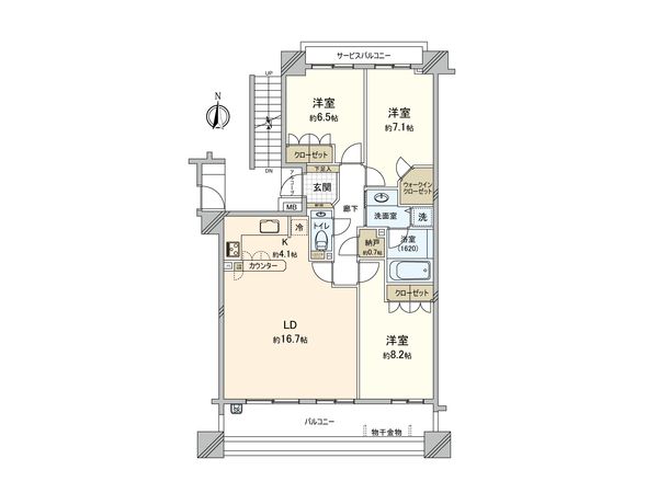 間取図(平面図)