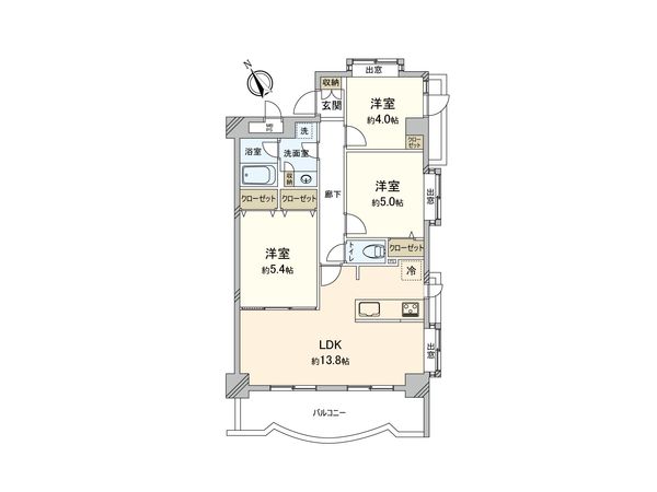 ナイスアーバン成増 間取図(平面図) ナイスアーバン成増 間取図(平面図)
