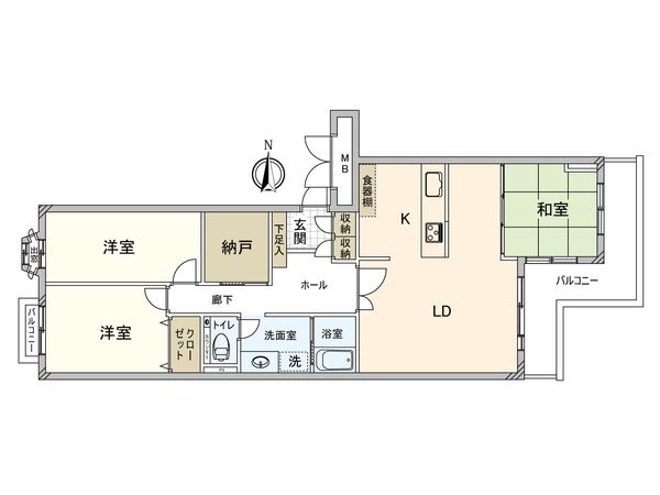 光が丘パークタウンゆりの木通り北住宅 2号棟 間取図(平面図) 光が丘パークタウンゆりの木通り北住宅 2号棟 間取図(平面図)