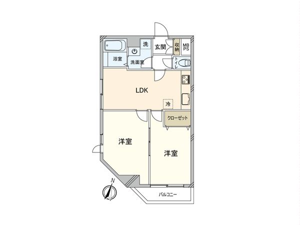 ニューハイム徳丸 間取図(平面図) ニューハイム徳丸 間取図(平面図)