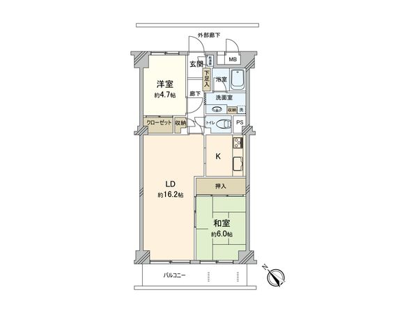 和光パークファミリア 間取図(平面図) 和光パークファミリア 間取図(平面図)