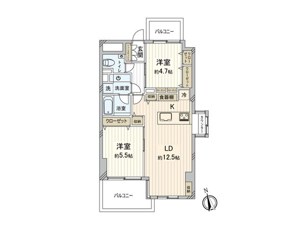 パークステージ成増 間取図(平面図) 間取図(平面図)