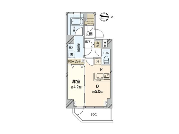 AXAS練馬北町 間取図(平面図) AXAS練馬北町 間取図(平面図)