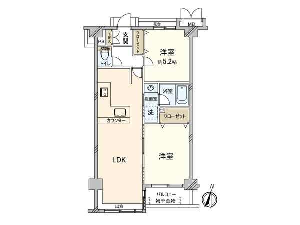 オークラハイム成増 間取図(平面図) オークラハイム成増 間取図(平面図)