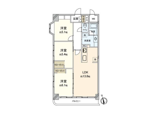 間取図(平面図)