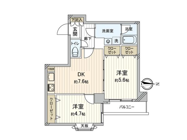 成増シティハウス 間取図(平面図) 成増シティハウス 間取図(平面図)