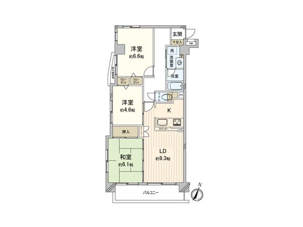 間取図(平面図)