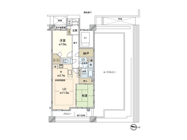 間取図(平面図)
