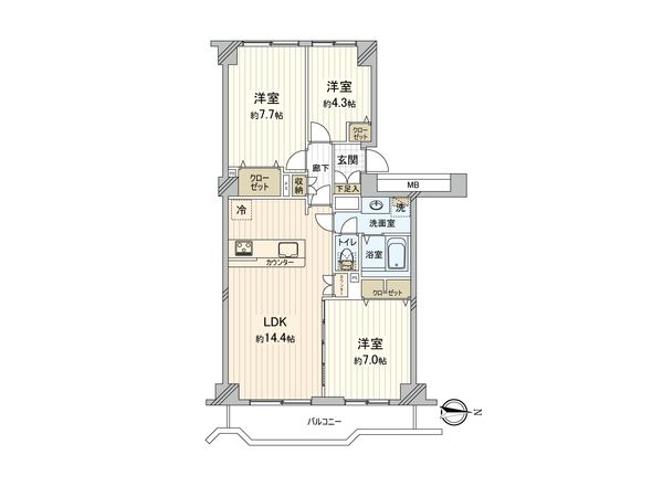 間取図(平面図)