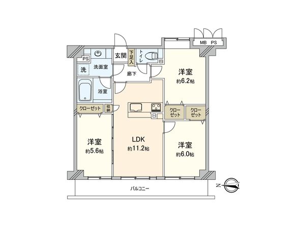 間取図(平面図)