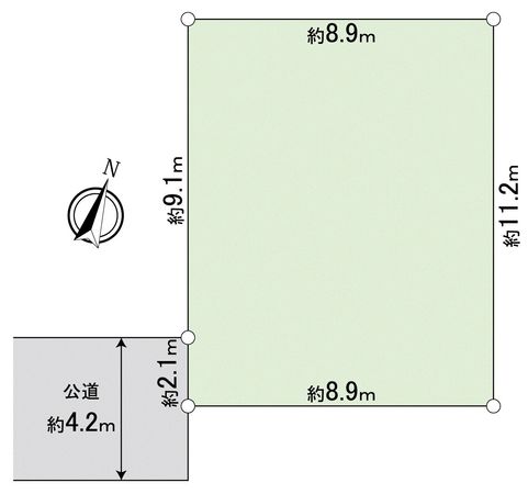 川越市大字的場土地 区画図 区画図