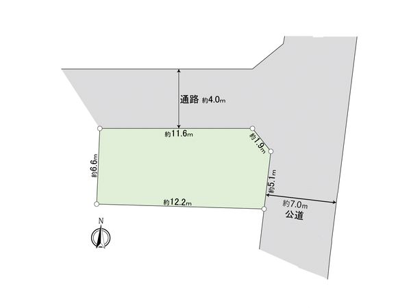 川越市大字鯨井 土地 区画図 川越市大字鯨井 土地 区画図