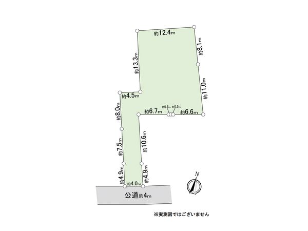 川越市大字吉田 土地 区画図 川越市大字吉田 土地 区画図
