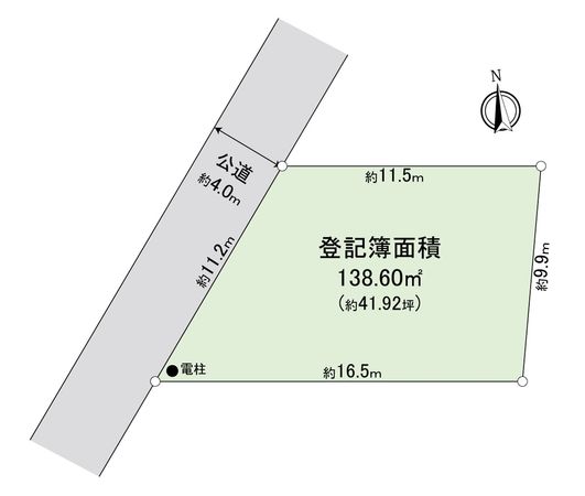 川越市大字吉田 土地 区画図 川越市大字吉田 土地 区画図