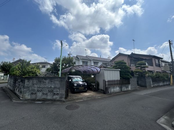 川越市南大塚5丁目 土地 前面道路含む外観
