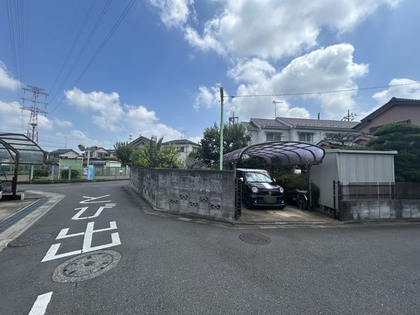 川越市南大塚5丁目 土地 前面道路含む外観