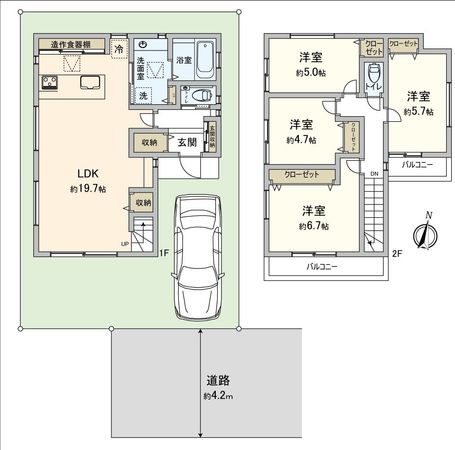 間取図(平面図)