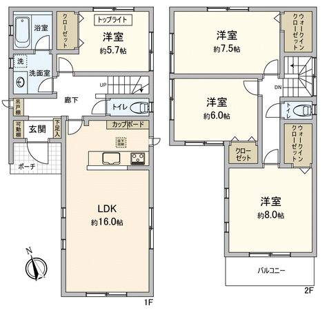 間取図(平面図)