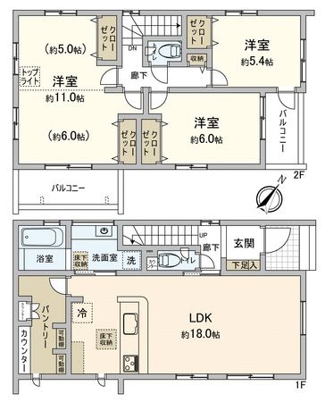 間取図(平面図)