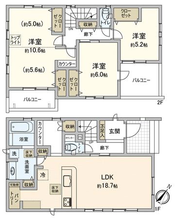 間取図(平面図)