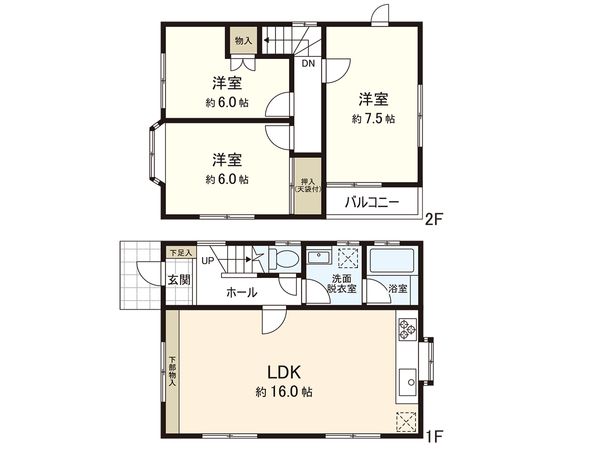 間取図(平面図)