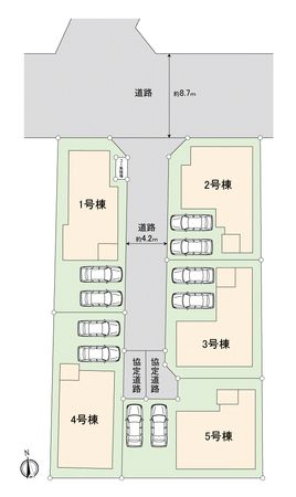 川越市今成1丁目新築戸建4号棟 間取図(平面図) 川越市今成1丁目新築戸建4号棟 間取図(平面図)