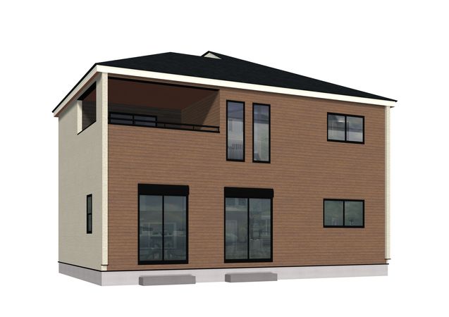川越市かすみ野3丁目 新築戸建 外観パース図 川越市かすみ野3丁目 新築戸建 外観パース図